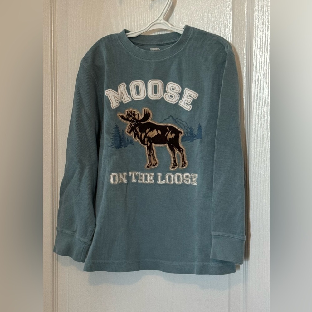 Gymboree boys thermal long sleeve size 7